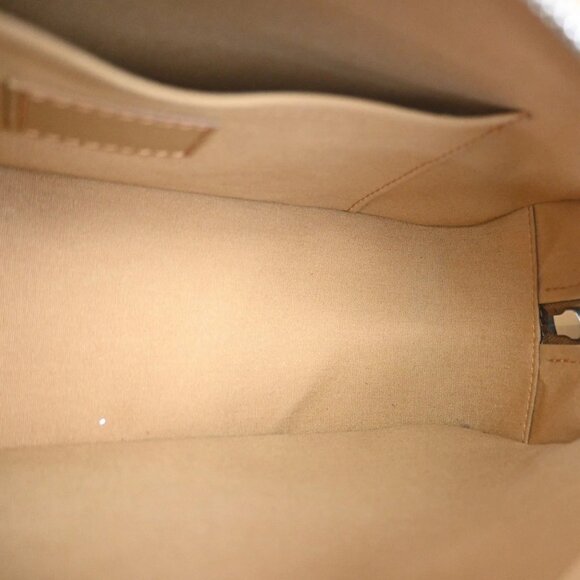 LOUIS VUITTON Shelton MM Hand Bag Monogram Mat Leather Gold M55177 34TA037 - Picture 12 of 16